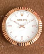 High Quality Rolex Datejust Rose Gold Wall Clock Dealer's Clock